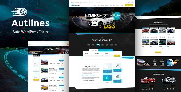 Autlines - Automotive WordPress Theme Logo